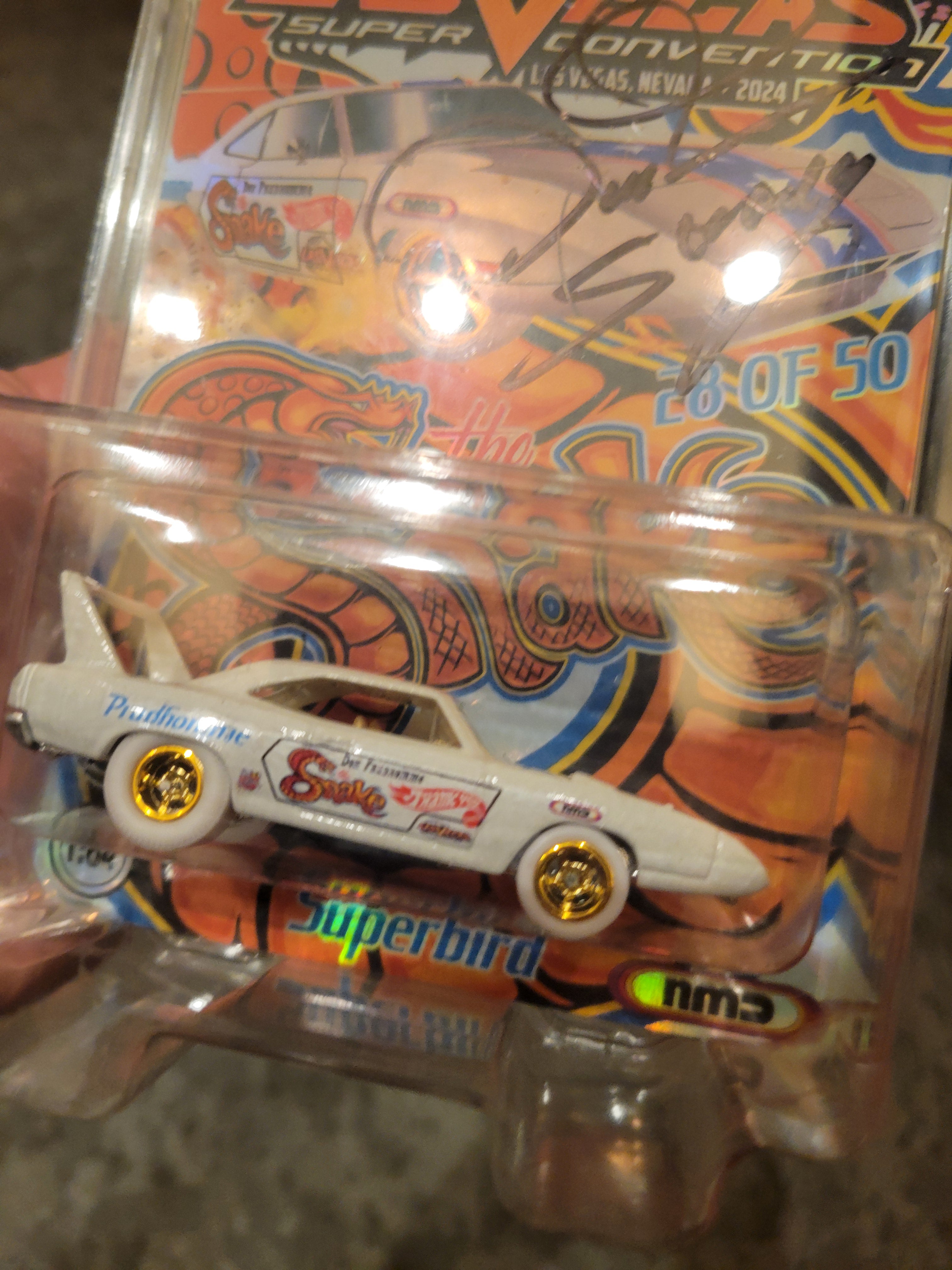 Signed Don Prudhomme Vegas Convention Exclusive SuperBird