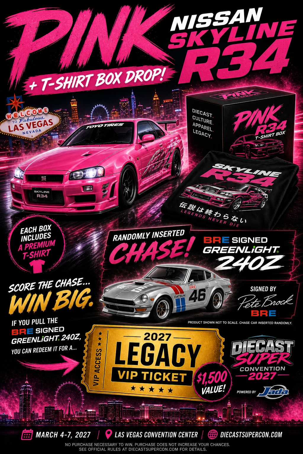 Skyline Pink Box - Vegas All In