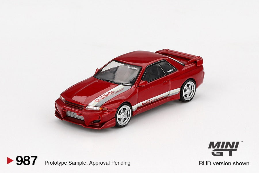 MiniGt #987 Nissan Skyline GT-R (R32) VeilSide Combat C-I Gem Red