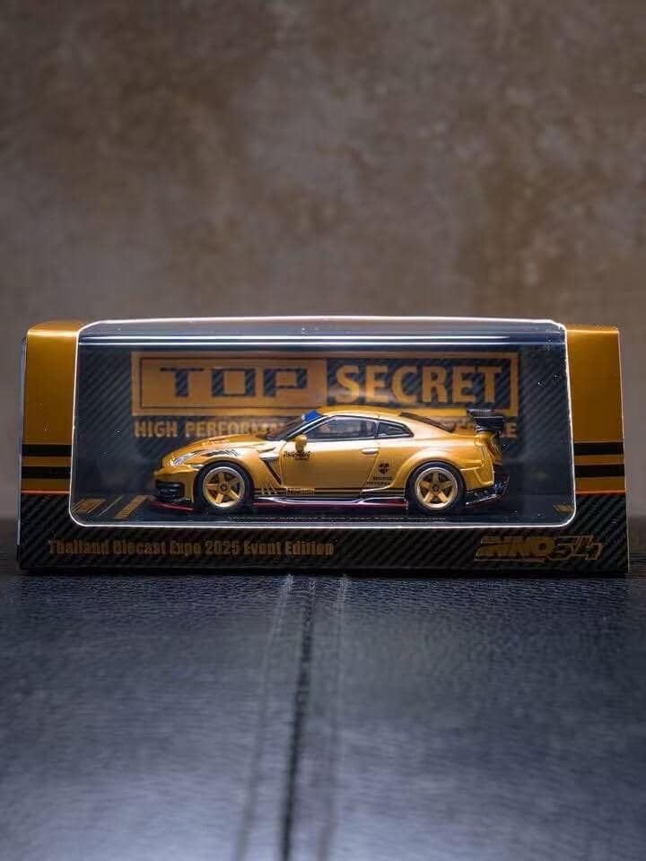 Thailand Diecast Expo 2025 Inno64 Top Secret GTR Gold