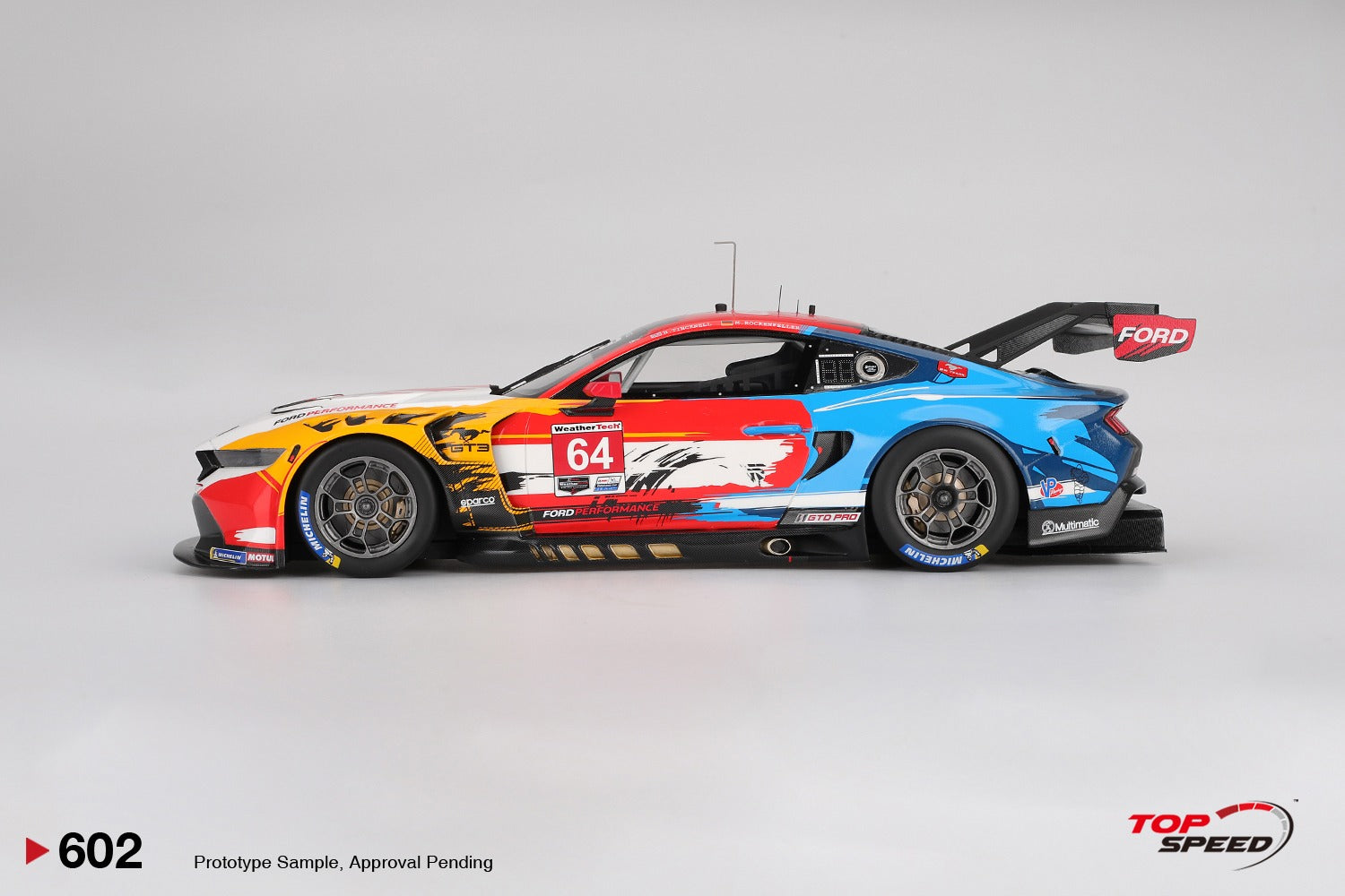 TS0602 Ford Mustang GT3 #64 Ford Multimatic Motorsports 2024 IMSA Laguna Seca