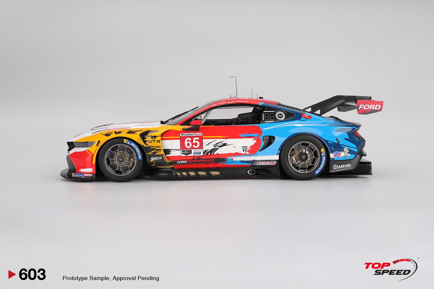 TS0603 Ford Mustang GT3 #65 Ford Multimatic Motorsports 2024 IMSA Laguna Seca