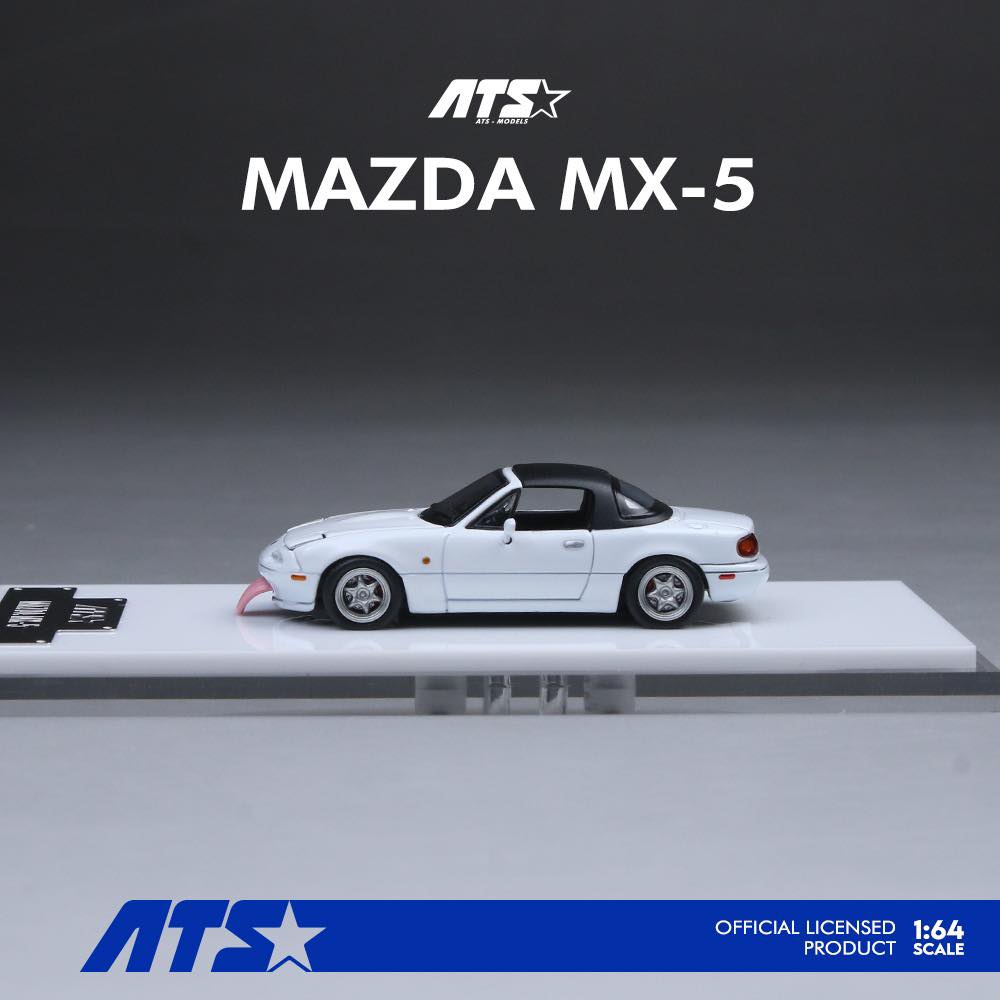 ATS Car Model 1:64 A. Mazda MX-5 - White ATS880101