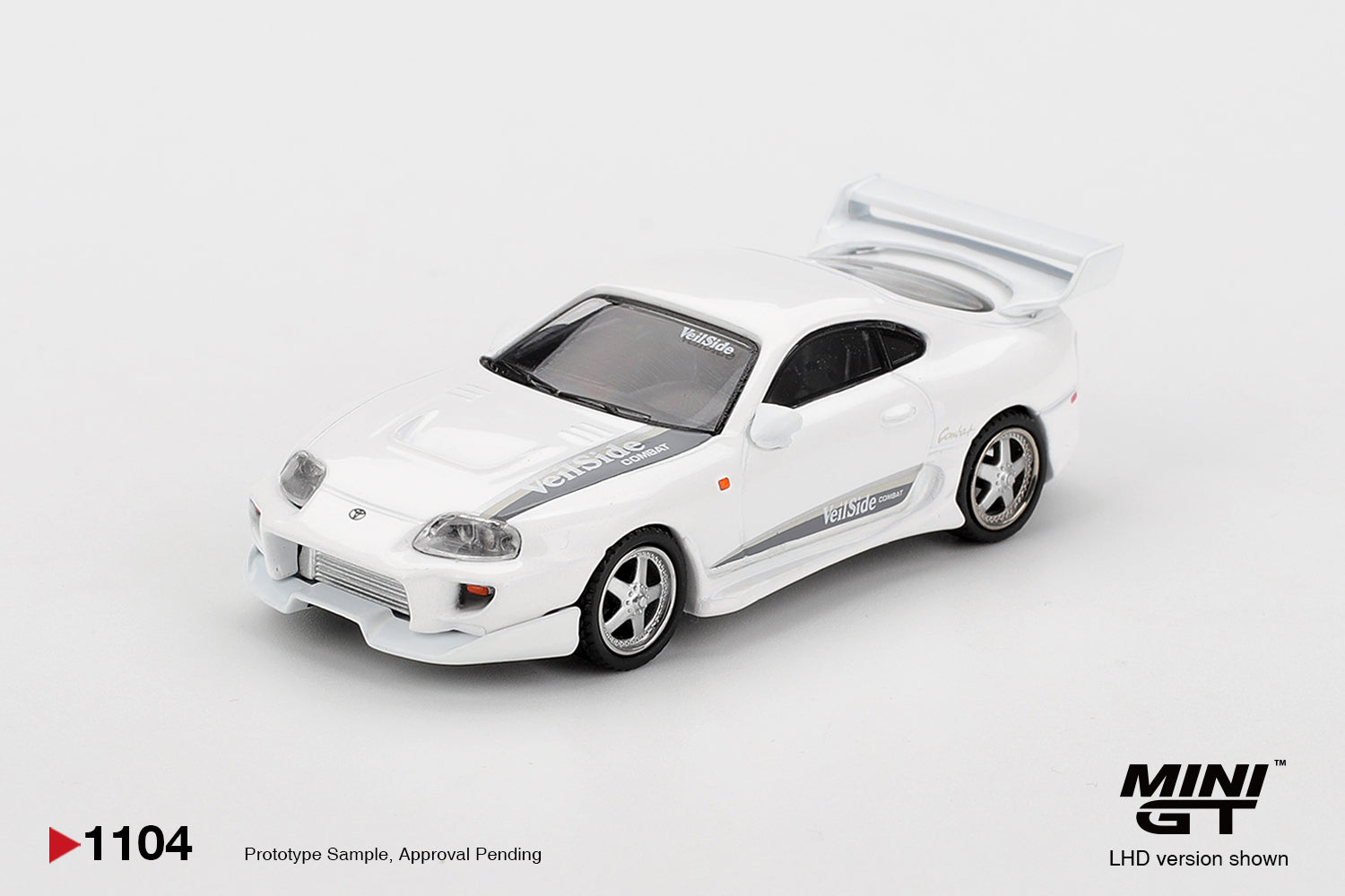 (Preorder) Mini GT 1:64 Toyota Supra VeilSide Combat V-I – White