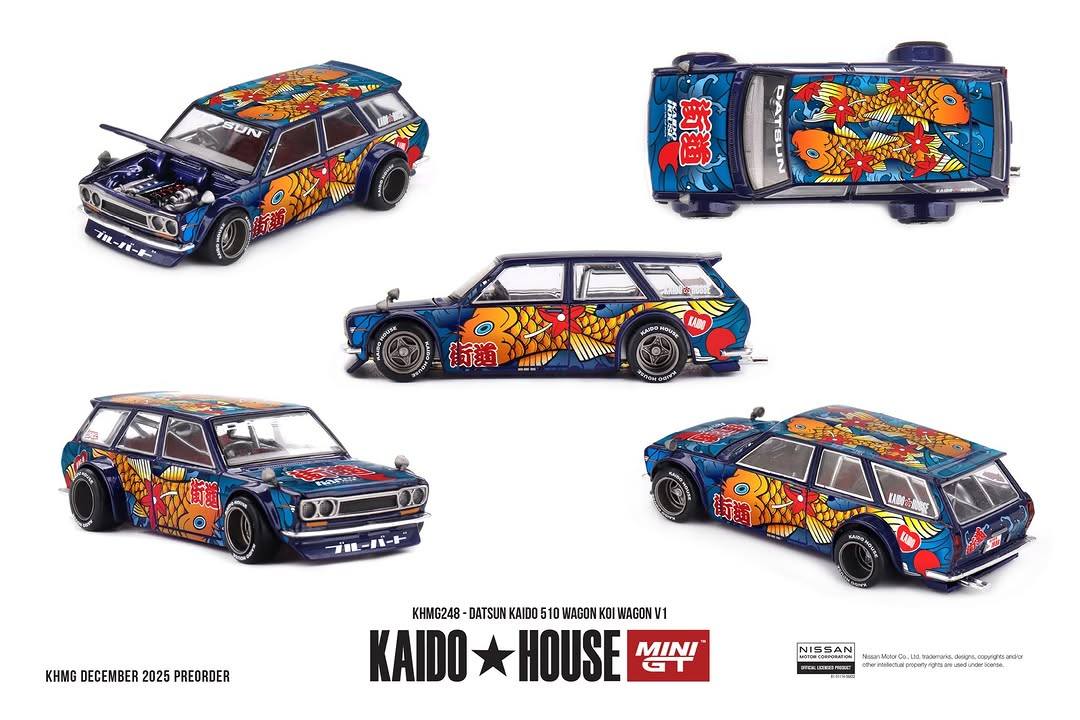 Kaidohouse KHMG248 Datsun Kaido 510 Wagon Koi Wagon V1