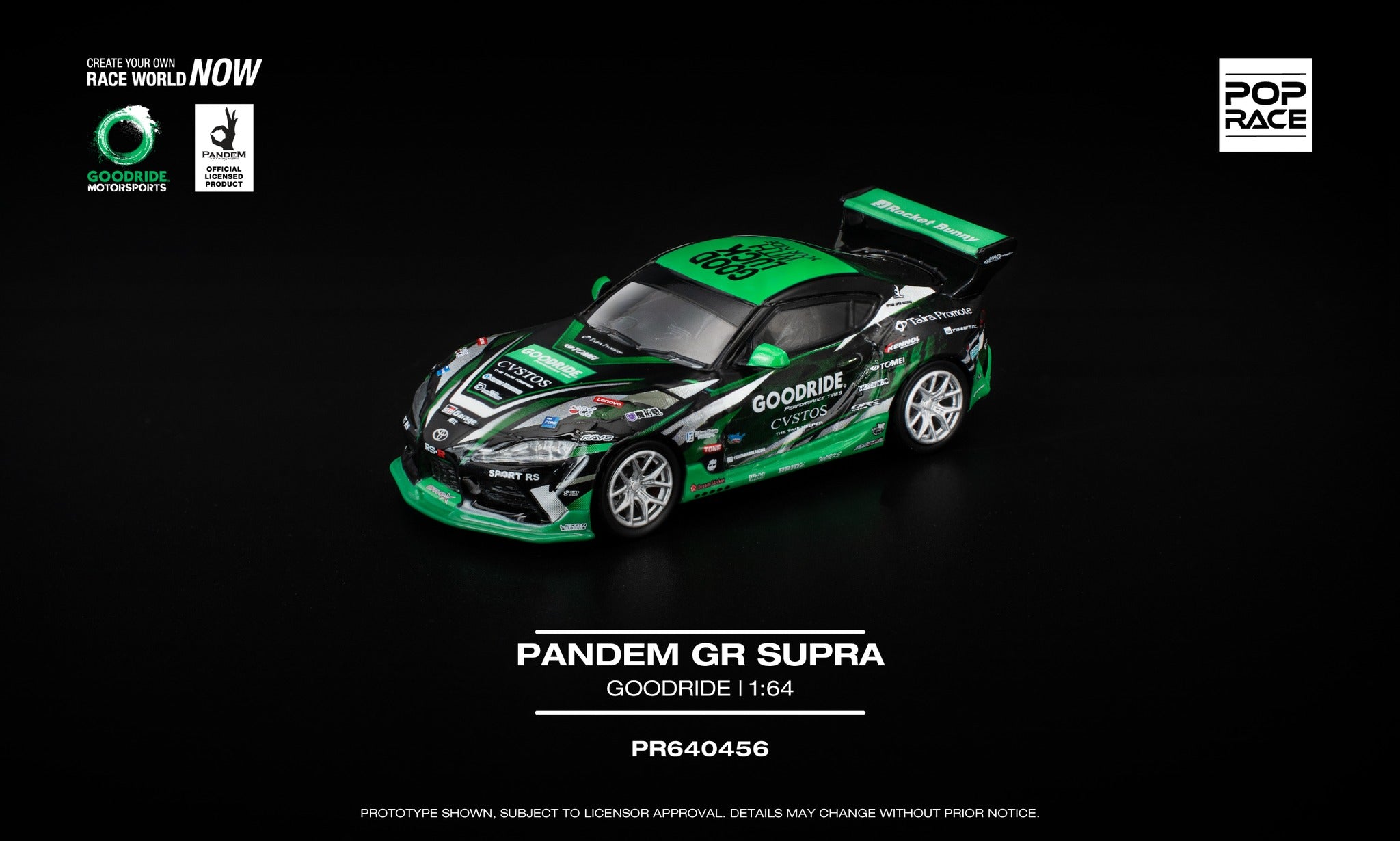 Pop Race PR640456 GOODRIDE PANDEM GR SUPRA