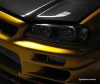 IG3640 TOP SECRET 34GT-R (BNR34) Gold - Ignition Model 1/18 Scale