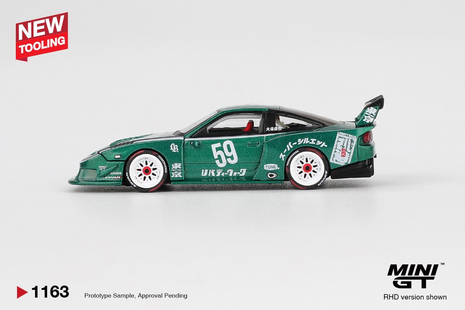 (Preorder) Mini GT 1:64 #1163 Nissan LB-Super Silhouette 180SX 2026 TAS