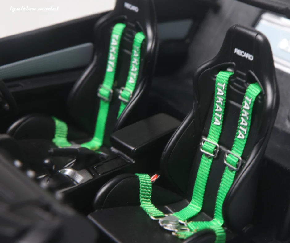 IG3639 TOP SECRET 34GT-R (BNR34) Stealth Gray - Ignition Model 1/18 Scale