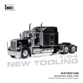 1/64 1990 Kenworth W900 - Black