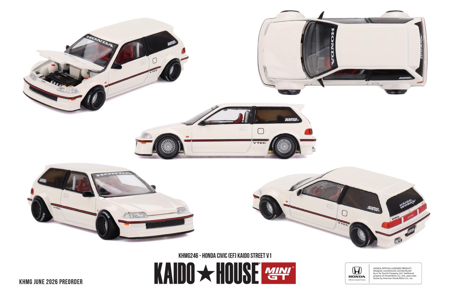 Kaidohouse KHMG246 Honda Civic (EF) Kaido Street V1