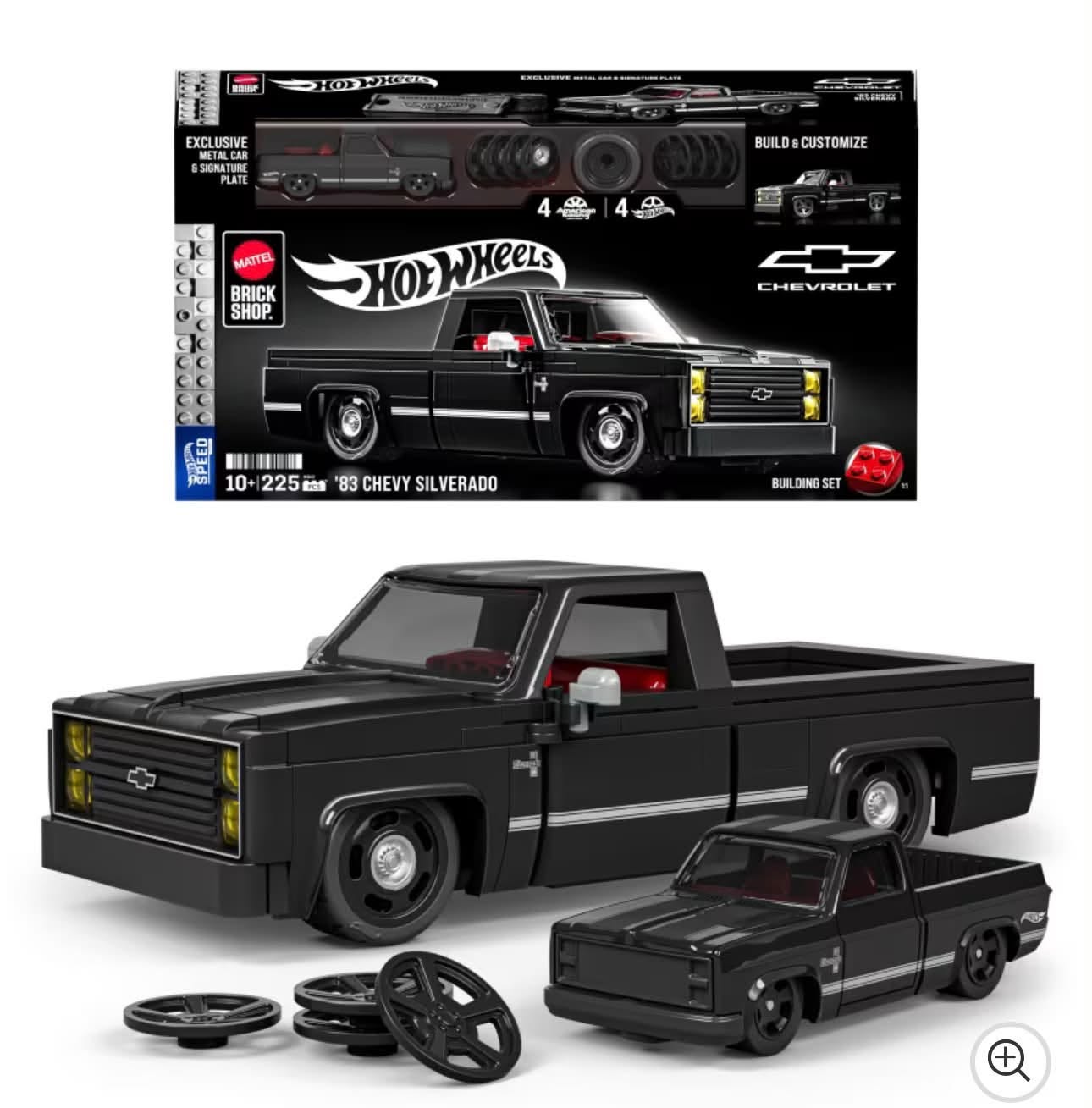 Hot Wheels Brick Shop 1983 Silverado