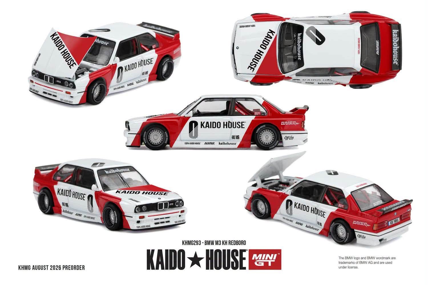 Kaidohouse KHMG293 BMW M3 KH REDBORO