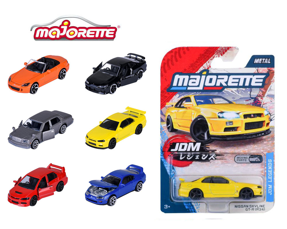 (Preorder) Majorette 1:64 JDM Legends Assortment 2026
