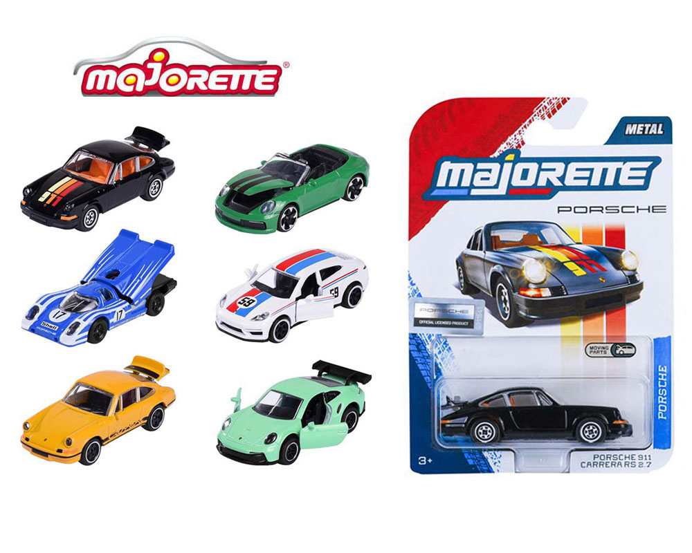 (Preorder) Majorette 1:64 Porsche Assortment 2026