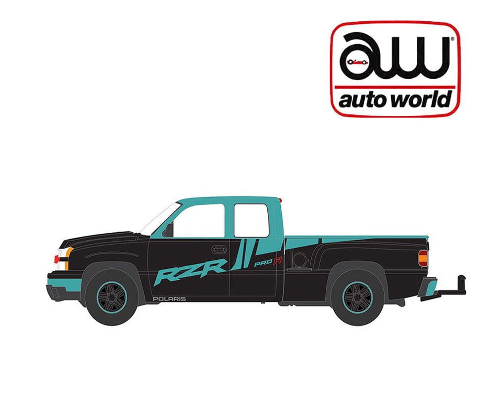 (Preorder) Auto World 1:64 Big Country Collection 2025 Release 1 2006 Chevrolet Silverado Extended cab Stepside Polaris