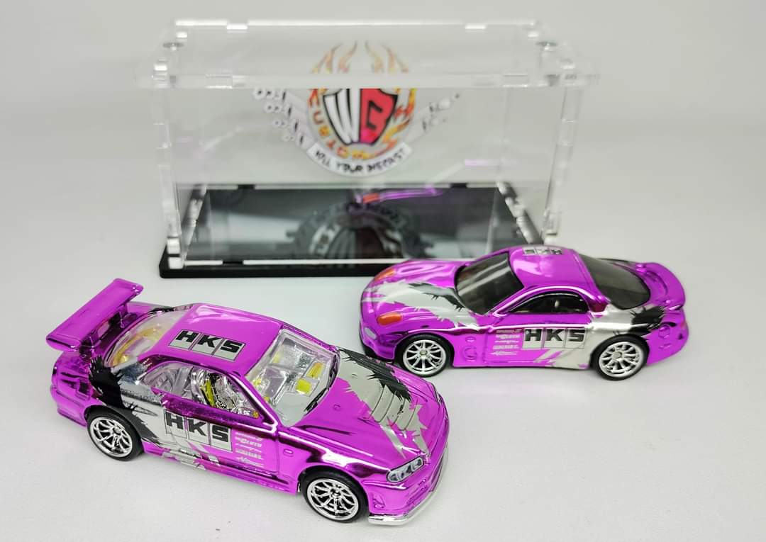 Pink Spectraflame R34 Set