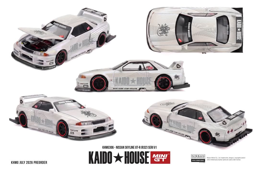 Kaidohouse KHMG306 Nissan Skyline GTR-R32 Seri V1