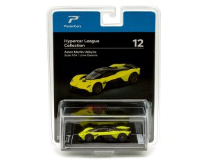 PosterCars 1:64 Aston Martin Valkyrie – Lime Essence – Hypercar League