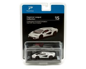 PosterCars 1:64 Lamborghini Countach LPI 800-4 – Bianco Sideral