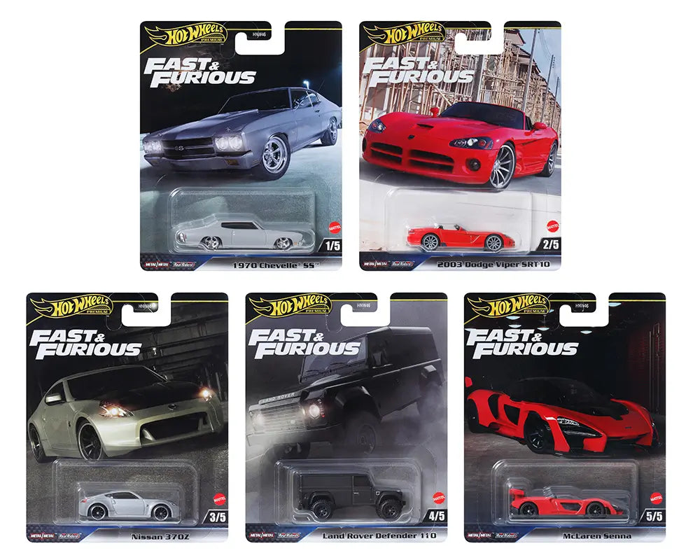 Hot Wheels 1:64 Fast & Furious Premium 2024 J Assortment