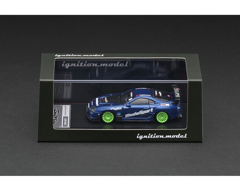(Preorder) Ignition Model 1:64 Toyota Supra (JZA80) RZ – Blue 1:64