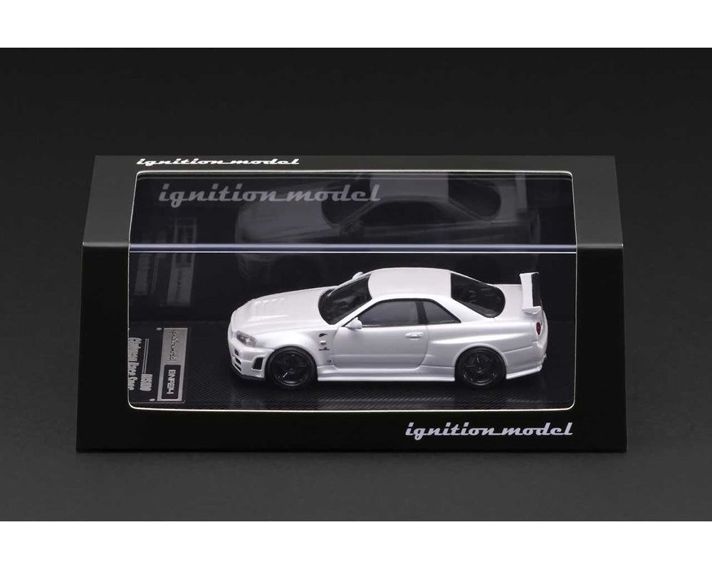 (Preorder) Ignition Model 1:64 Nissan Skyline GT-R (BNR34) NISMO - White