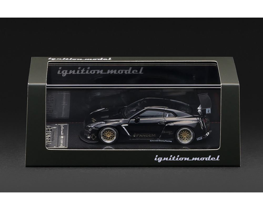 (Preorder) Ignition Model 1:64 Pandem Nissan GT-R R35 – Black Metallic – Limited Edition