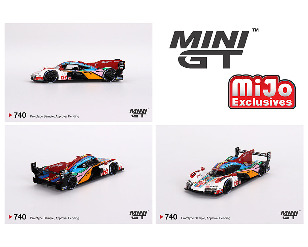 Mini GT 1:64 Porsche 963 #75 Porsche Penske Motorsport 2023 24 Hrs of Le Mans- Mijo Exclusives