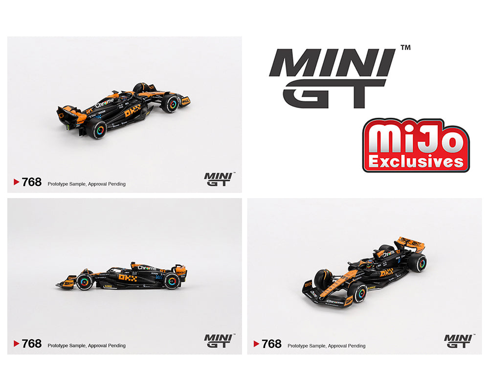 Mini GT 1:64 McLaren MCL60 #81 Oscar Piastri 2023 F1 Japan GP 3rd Place – MiJo Exclusives