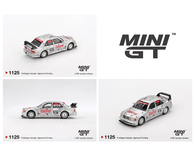 (Preorder) Mini GT 1:64 Mercedes-Benz 190E 2.5-16 Evolution II #37 1995 SE Asi