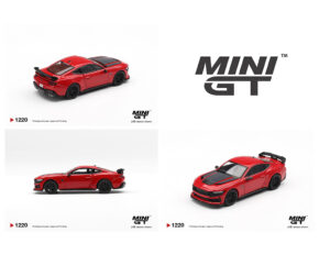 (Preorder) Mini GT 1:64 Ford Mustang Dark Horse – Race Red