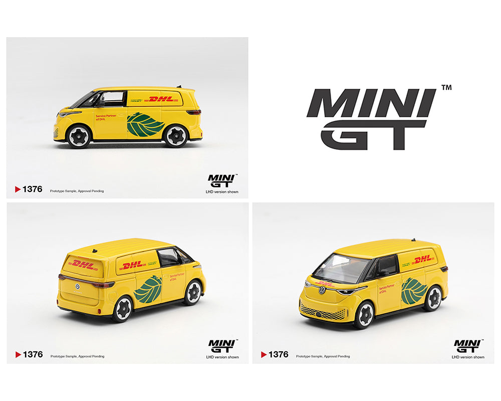 (Preorder) Mini GT 1:64 Volkswagen ID.Buzz DHL Electric – Limited Edition