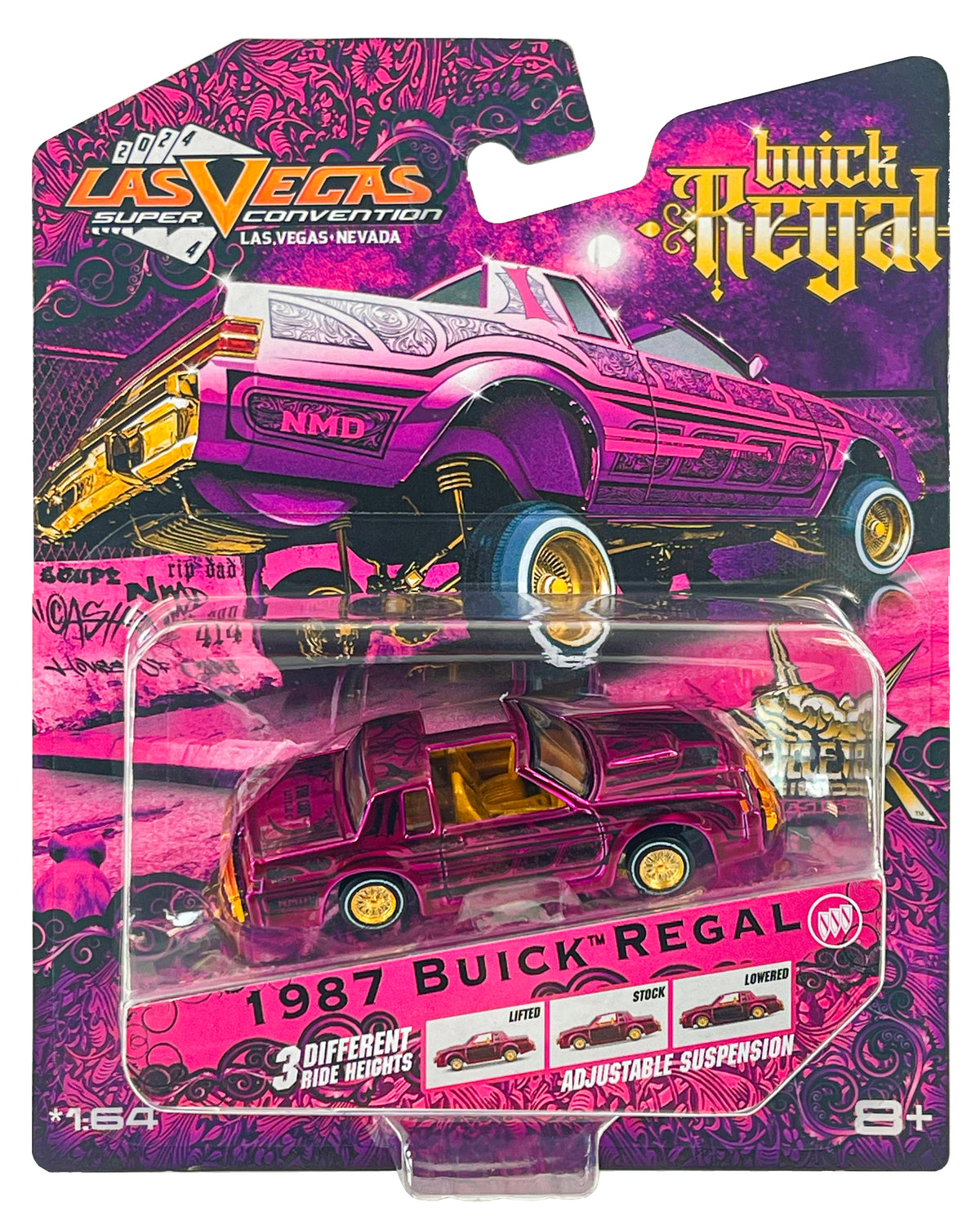 2024 Las Vegas Super Convention Maisto Exclusive Regal Pink