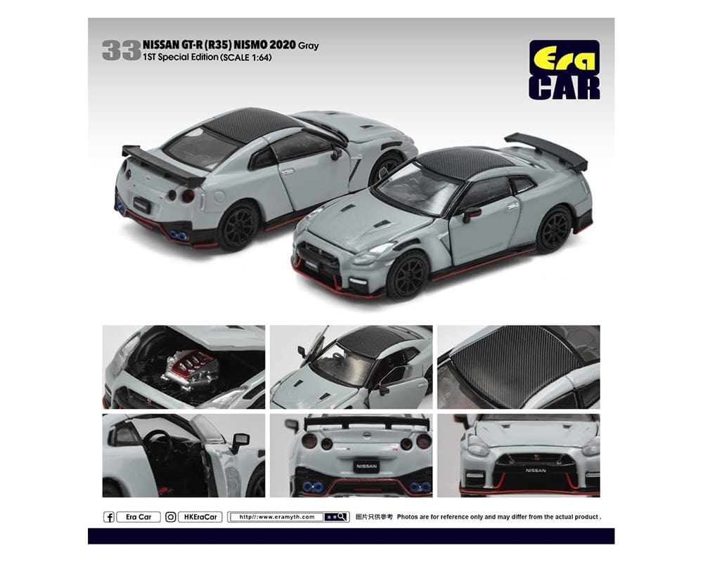 Era CAR 1:64 Nissan GT-R (R35) Nismo 2020 – Gray