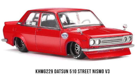 Kaidohouse KHMG229 Datsun 510 Street Nismo V3 Red