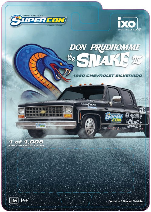 2027 Diecast Super Convention Snake GMC Lowered Dually