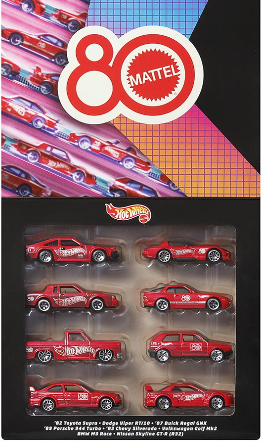 Hot Wheels 2025 Silver Series Mattel 80 8 Pack