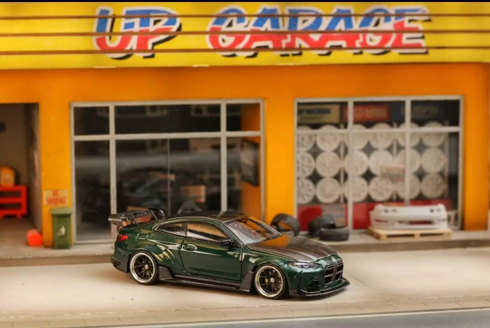 STREET WEAPON BMW G82 M4 Adro Bodykit Cangling Green Carbon Hood