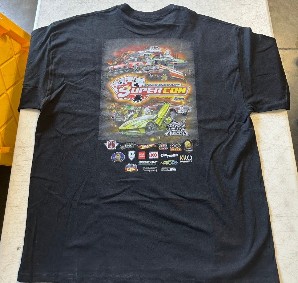 Las Vegas Convention 2026 Tshirt NuclearMindz Includes Convention Car - Size XXL
