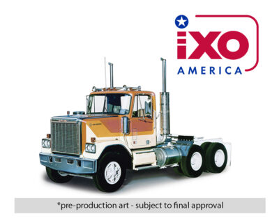 (Preorder) IXO Model 1:64 1980 GMC General – Orange and Yellow