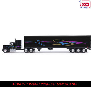 IXO 1:64 1980 GMC General with Black Trailer