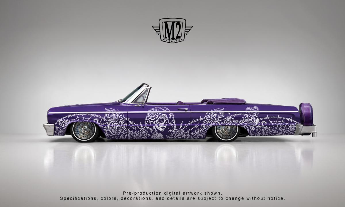 M2 Hobby Exclusive 1964 Chevrolet Impala SS 409 Convertible - 31500-HS89