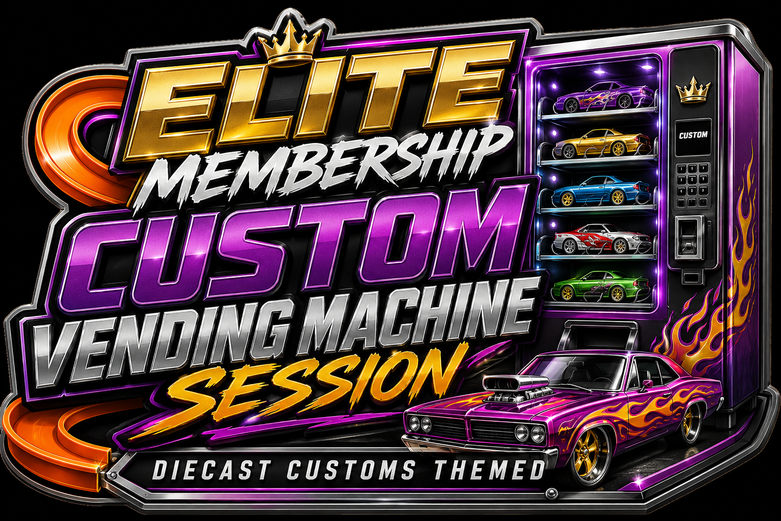 Exclusive High End Custom Cars Vending Session