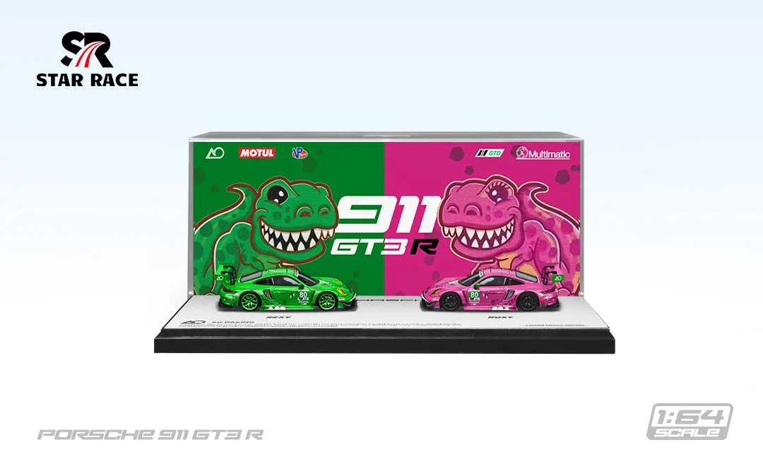 PORCHES 911 GT3 R REXY/ROXY 2 pack by Star Race