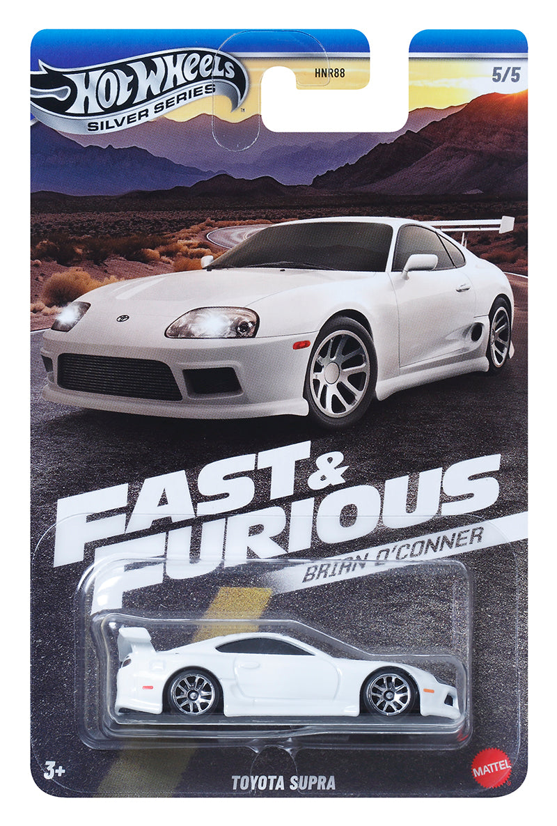 2025 Fast and Furious Brian O'Connor 5 Car Set