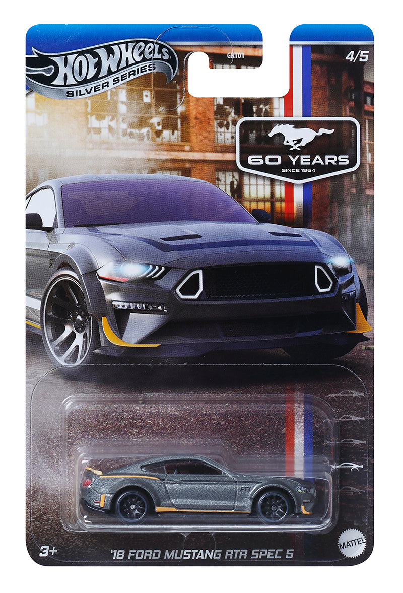 2025 Mustang 60 Years 5 Car Set
