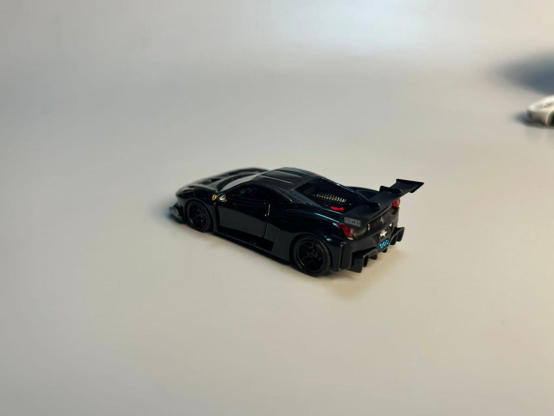 Flame 1:64 Ferrari LB458 GT LB Wide-Body Black