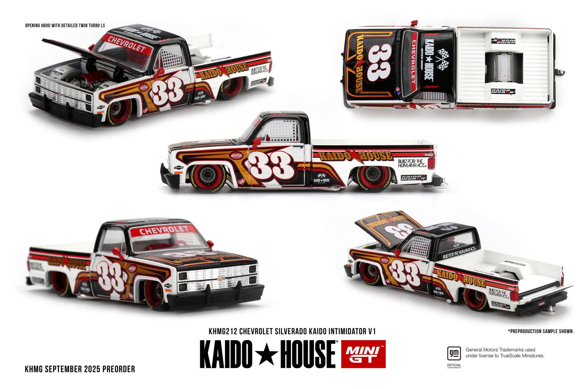 Kaidohouse KHMG212 Chevrolet Silverado Kaido Intimidator V1