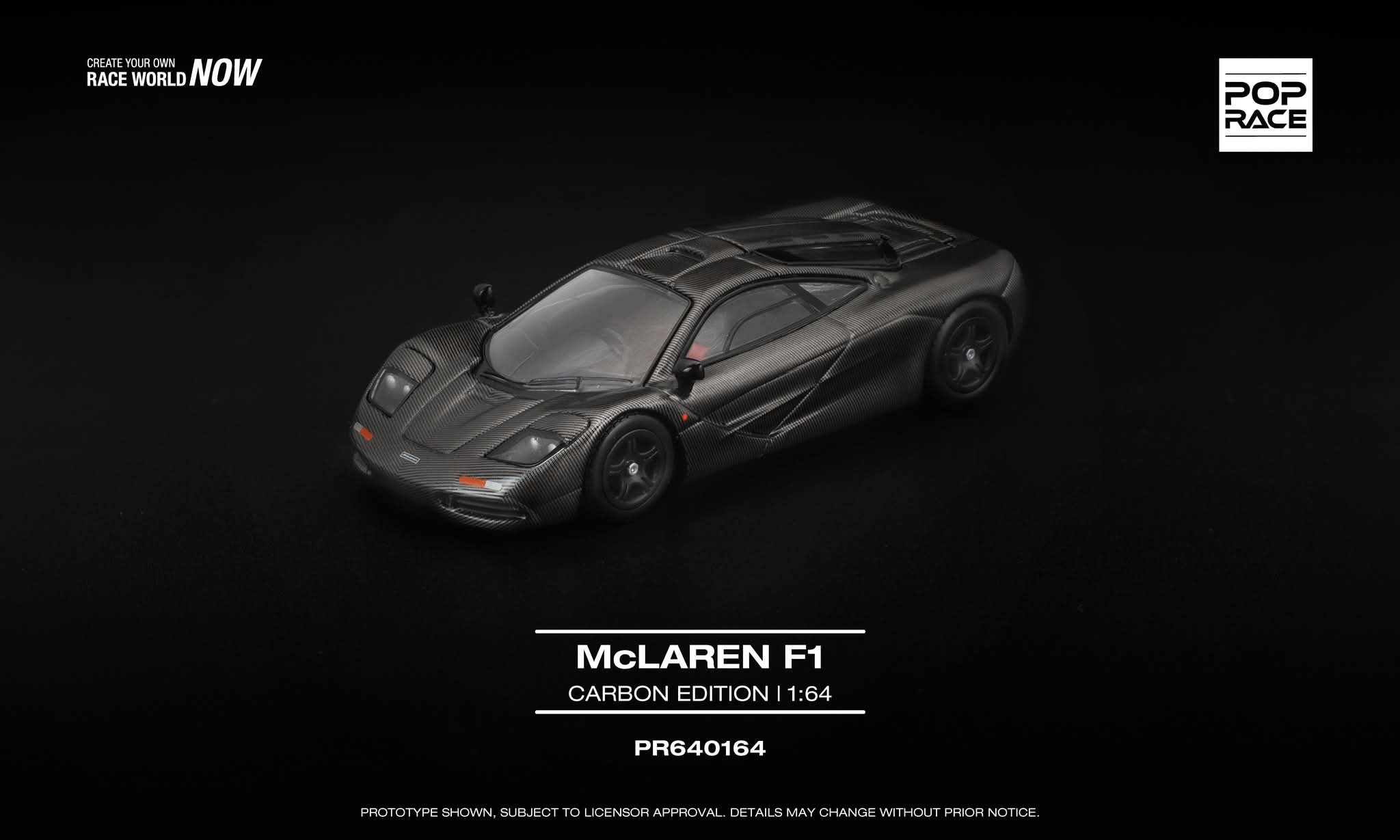 Pop Race PR640164 McLaren F1 Carbon Edition